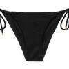 Bottom Shimmer_black Cheeky-tie -Deals Scrunch Bikini Store 19811187531 PRODUCT FRONT
