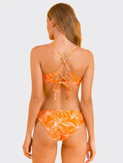 Bottom Trail-orange Essential-comfy -Deals Scrunch Bikini Store 19811188631 MODEL BACK1
