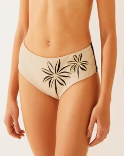 Agua De Coco Bottom Biquini Larga Tracado A Laser