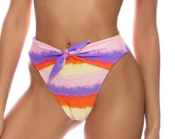 Bottom Bandeau Miami Sunsets -Deals Scrunch Bikini Store bottom bandeau miami sunsets 3