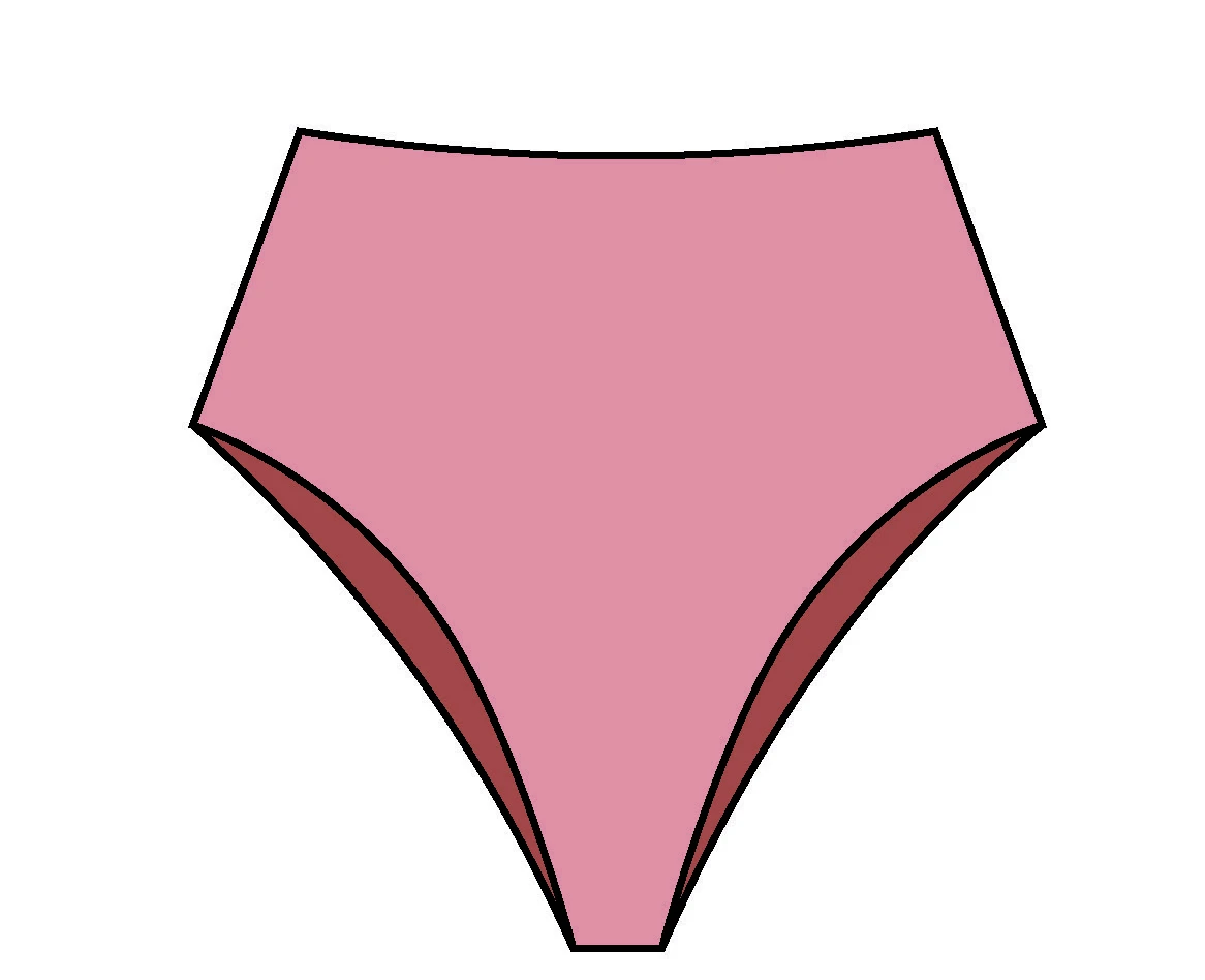 Bottom Shimmer-confetti Belted-high-waist 7 Bottom Shimmer-confetti Belted-high-waist - Image 5