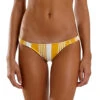 Yellow & White Striped Bikini Bottom - Bottom Latino Nasca 1 Yellow & White Striped Bikini Bottom - Bottom Latino Nasca -Deals Scrunch Bikini Store bottom blueman bottom latino nasca 0