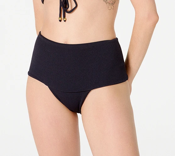 Bottom Gaya Buzios Crispy Preto 3 Bottom Gaya Buzios Crispy Preto