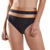 Black & Copper Two-tone High Waist Bikini Bottom - Bottom Joy Recorte Liso Preto Marrom 1 Black & Copper Two-tone High Waist Bikini Bottom - Bottom Joy Recorte Liso Preto Marrom -Deals Scrunch Bikini Store bottom blueman preto marrom 0