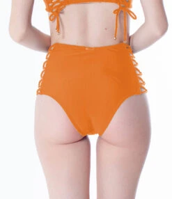 Bottom Tiras Cruzadas Neon Laranja 5 Bottom Tiras Cruzadas Neon Laranja -Deals Scrunch Bikini Store bottom laplaya bottom tiras cruzadas neon laranja 1
