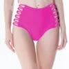 Bottom Tiras Cruzadas Neon Rosa 2 Bottom Tiras Cruzadas Neon Rosa -Deals Scrunch Bikini Store bottom laplaya bottom tiras cruzadas neon rosa 0