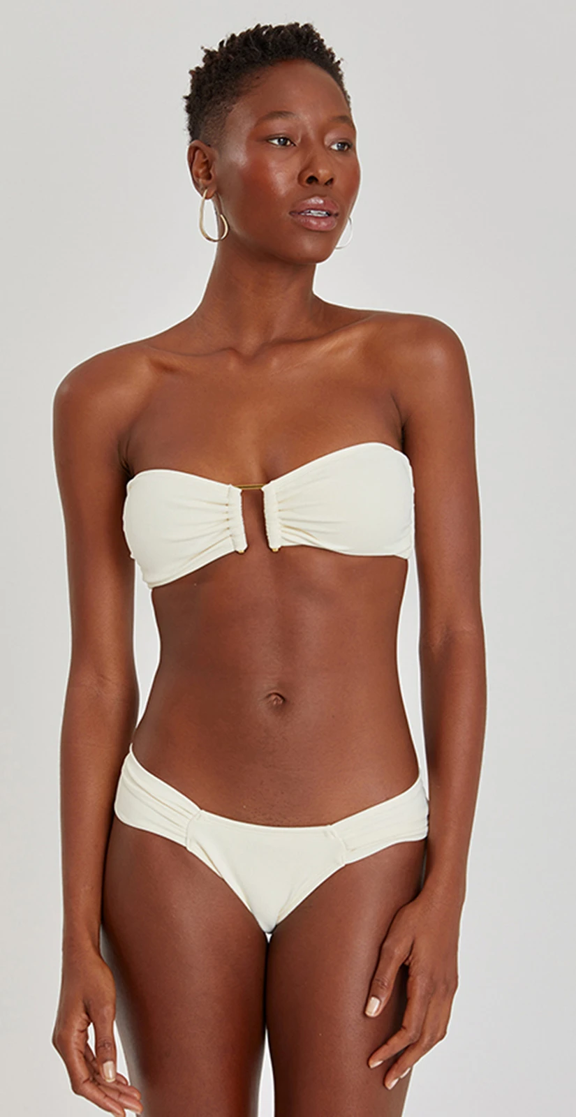 Bottom Geometric Drape Off White 4 Bottom Geometric Drape Off White - Image 2