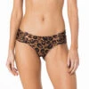 Bottom Bandeau Drapeada Media Onca 2 Bottom Bandeau Drapeada Media Onca -Deals Scrunch Bikini Store bottom luamorena drapeada media onca 0