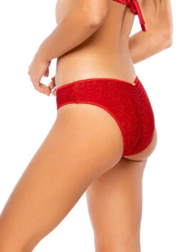 Bottom Halter Stardust Red 8 Bottom Halter Stardust Red -Deals Scrunch Bikini Store bottom lulifama bottom halter stardust red 2