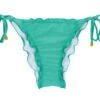 Green Side-tie Scrunch Bikini Bottom Wavy Edges - Bottom Bahamas Frufru 1 Green Side-tie Scrunch Bikini Bottom Wavy Edges - Bottom Bahamas Frufru -Deals Scrunch Bikini Store bottom riodesol bottom bahamas frufru 0