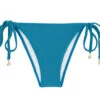 Blue Side-tie Brazilian Bikini Bottom - Bottom Beach Nilo Rolote 1 Blue Side-tie Brazilian Bikini Bottom - Bottom Beach Nilo Rolote -Deals Scrunch Bikini Store bottom riodesol bottom beach nilo rolote 0