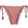Iridescent Pink Side-tie Scrunch Bikini Bottom - Bottom Callas Frufru 1 Iridescent Pink Side-tie Scrunch Bikini Bottom - Bottom Callas Frufru -Deals Scrunch Bikini Store bottom riodesol bottom callas frufru 0
