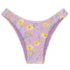Purple High Leg Bikini Bottom In Flowers - Bottom Canola High-leg 1 Purple High Leg Bikini Bottom In Flowers - Bottom Canola High-leg -Deals Scrunch Bikini Store bottom riodesol bottom canola high leg 0