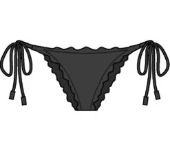 Bottom Dots-black Frufru -Deals Scrunch Bikini Store bottom riodesol bottom dots black frufru 7