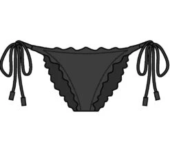 Bottom Dots-black Frufru-comfy 15 Bottom Dots-black Frufru-comfy -Deals Scrunch Bikini Store bottom riodesol bottom dots comfy 7