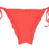 Textured Coral Scrunch Bikini Bottom With Wavy Edges - Bottom Dots-tabata Frufru -Deals Scrunch Bikini Store bottom riodesol bottom dots tabata frufru 0