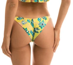 Yellow Floral Adjustable Scrunch Bikini Bottom - Bottom Florescer Babado 8 Yellow Floral Adjustable Scrunch Bikini Bottom - Bottom Florescer Babado -Deals Scrunch Bikini Store bottom riodesol bottom florescer babado 2