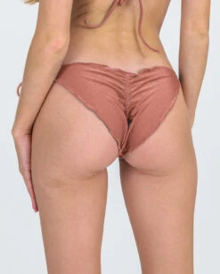 Bottom Shimmer-copper Frufru-comfy -Deals Scrunch Bikini Store bottom riodesol bottom frufru comfy 2