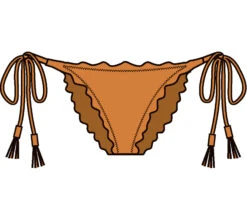 Bottom Shimmer-copper Frufru-comfy -Deals Scrunch Bikini Store bottom riodesol bottom frufru comfy 9