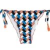 Geometric Print Side-tie Bikini Bottom - Bottom Geometric Frufru -Deals Scrunch Bikini Store bottom riodesol bottom geometric frufru 0