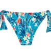 Floral Blue Side-tie Scrunch Bikini Bottom - Bottom Isla Bra -Deals Scrunch Bikini Store bottom riodesol bottom isla bra 0