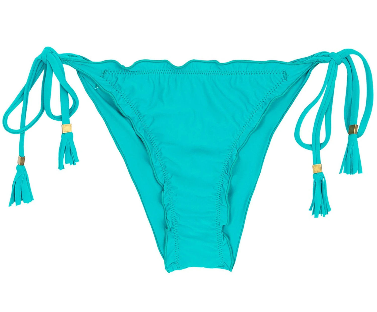 Sky Blue Scrunch Side-tie Bikini Bottom - Bottom Nanai Eva 3 Sky Blue Scrunch Side-tie Bikini Bottom - Bottom Nanai Eva