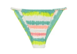 Tie-dye Striped Cheeky Brazilian Bikini Bottom - Bottom Revelry Cheeky-fixa