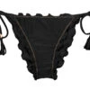 Bottom Shimmer-black Frufru 2 Bottom Shimmer-black Frufru -Deals Scrunch Bikini Store bottom riodesol bottom shimmer black frufru 0