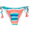 Blue And Coral Brazilian Scrunch Bikini Bottom With Pompoms - Bottom Upbeat Invisible 1 Blue And Coral Brazilian Scrunch Bikini Bottom With Pompoms - Bottom Upbeat Invisible -Deals Scrunch Bikini Store bottom riodesol bottom upbeat invisible 0