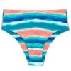 Blue And Coral High-waist Bikini Bottom - Bottom Upbeat Reto Hotpant -Deals Scrunch Bikini Store bottom riodesol bottom upbeat reto hotpant 0