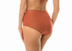 High-waisted Brazilian Bikini Bottoms In Copper Lurex - Calcinha Radiante Canela Hot Pant 9 High-waisted Brazilian Bikini Bottoms In Copper Lurex - Calcinha Radiante Canela Hot Pant -Deals Scrunch Bikini Store bottom riodesol calcinha radiante canela hot pant 3