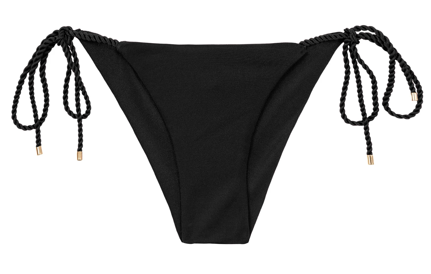 Bottom Shimmer-black Cheeky-rope 3 Bottom Shimmer-black Cheeky-rope