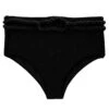 Black Textured High Waist Bikini Bottom With Twisted Rope - Bottom St-tropez-black Hotpant-high 1 Black Textured High Waist Bikini Bottom With Twisted Rope - Bottom St-tropez-black Hotpant-high -Deals Scrunch Bikini Store bottom st tropez black hotpant high 0