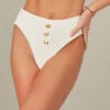 Bottom Biquini Charlie Textura Losango Off White 2 Bottom Biquini Charlie Textura Losango Off White -Deals Scrunch Bikini Store bottom textura losango off white 0