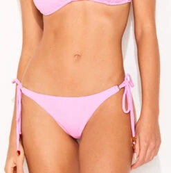 Bottom Bikini Lilas Nervurado