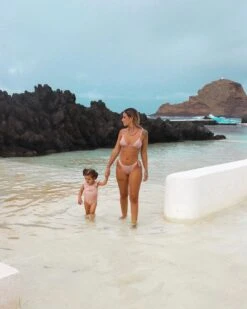 Accessorized Nude Pink Side-tie Brazilian Bikini Bottom - Bottom Essence Invisible -Deals Scrunch Bikini Store shop social photo 2618 1602123090